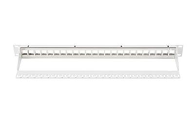 Digitus DN-91410 24 poorten Netwerkpatchpaneel 483 mm (19) Zonder connectoren 1 HE Niet ingericht