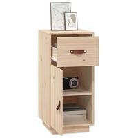 Dressoir 34x40x75 cm massief grenenhout - thumbnail
