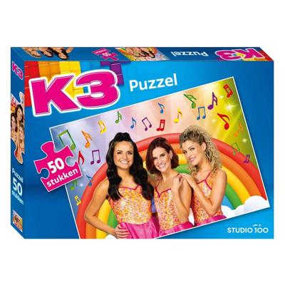 K3 puzzel - zeemeerminjurk, 50st.