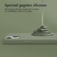 Accezz Liquid Silicone Backcover met MagSafe iPhone 16 Telefoonhoesje - thumbnail
