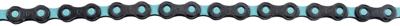 KMC kette "dlc12" chain dlc12 126 links bl./light blue KMC kette "dlc12" chain dlc12 126 links bl./light blue