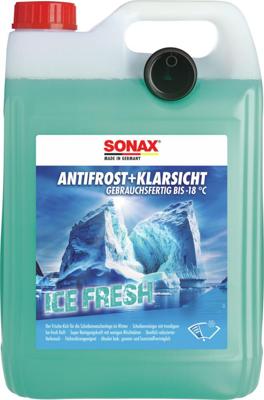 SONAX antivriesbescherming voorruit "antifrost & klarsicht" antif.klarsicht 5 l -18c ice-fresh SONAX antivriesbescherming voorruit "antifrost & klarsicht" antif.klarsicht 5 l -18c ice-fresh