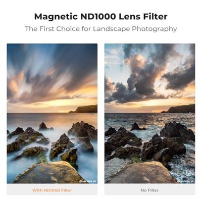 K&F Concept magnetische ND1000 filter Nano X 58mm met coating voor lange sluitertijden