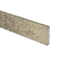 Douwes Dekker - Rigid PVC Neuslijst brownie 150x5,5cm (PVC) - thumbnail