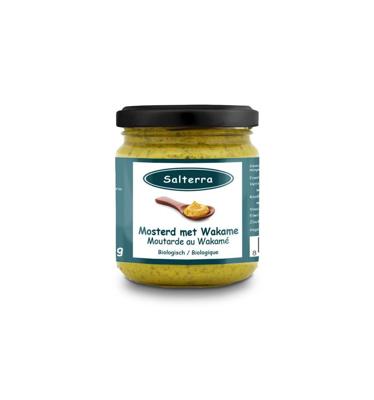 Salterra Mosterd met wakame bio 180 Gram