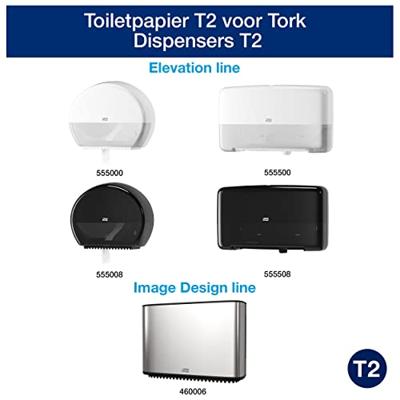 TORK Mini Jumbo Extra Mjukt 3-lager 110255 Toiletpapier Wit 12 stuk(s)