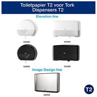 TORK Mini Jumbo Extra Mjukt 3-lager 110255 Toiletpapier Wit 12 stuk(s) - thumbnail