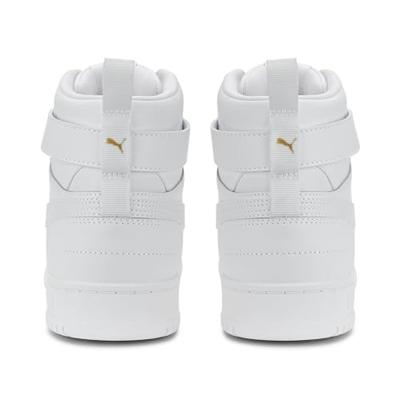 PUMA Rebound Game Sneakers Wit Goud PUMA Rebound Game Sneakers Wit Goud