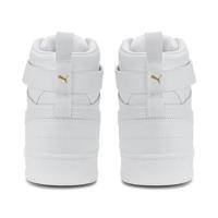 PUMA Rebound Game Sneakers Wit Goud - thumbnail