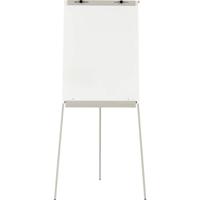 Rocada Flipchart 610V19 (b x h) 1800 mm x 850 mm Wit (RAL 9003), Staal Afwisbaar, Beschrijfbaar, In hoogte verstelbaar, Incl. opbergbakje, Magneetband R610102 - thumbnail