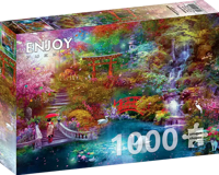 Japanese Garden Puzzel 1000 Stukjes - thumbnail