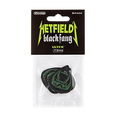 Dunlop PH112P73 Hetfield Black Fang plectrums 0.73mm (6 stuks)