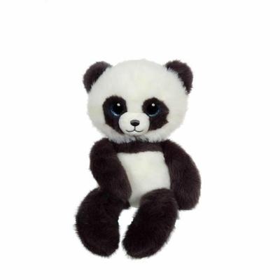 Knuffel Gipsy Toys Panda Leggies Zwart