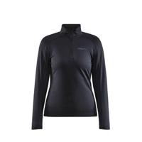 Craft Gain Midlayer Shirt Dames Black M - thumbnail