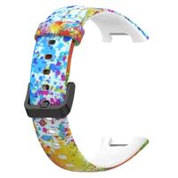 Siliconen bandje met print - Verfprint - Xiaomi Smart band 7 Pro - thumbnail