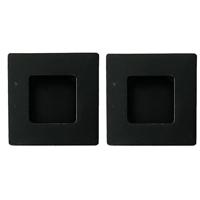 Schuifdeurkom vierk.50mm zwart(2) 353/B - thumbnail