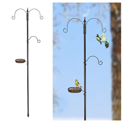 HI vogelvoederstation standaard zwart