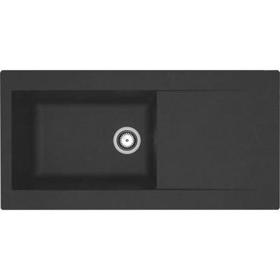 Gootsteen met Enkele Spoelbak en Afvoer Stradour