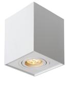 Lucide TUBE - Plafondspot - 1xGU10 - Wit - thumbnail