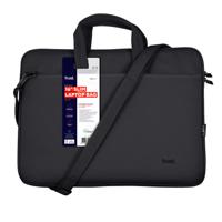 Trust Bologna Slim Laptop Bag 16 inch ECO Laptop tas Zwart - thumbnail