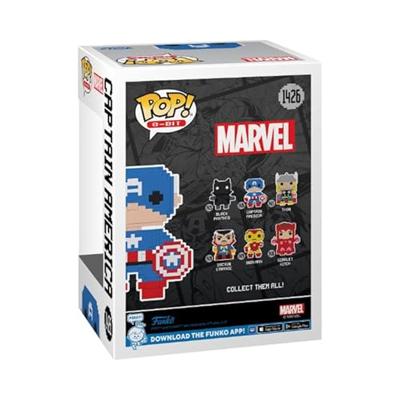 Marvel 8-Bit Funko Pop Vinyl: Captain America