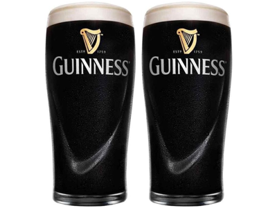 Guinness Bierglazen Pint 500 ml - 2 Stuks