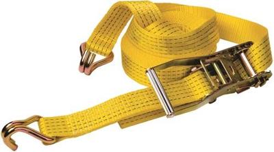 Delta 2-delige sjorband met ratel | volgens en 12195-2 | 5 m | 25 mm - co.sb.025.05.2.or co.sb.025.05.2.or