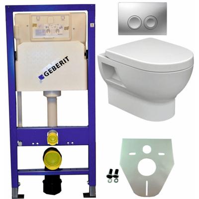 Complete Toiletset met Geberit UP 100 + Mercurius wc + zitt +... Complete Toiletset met Geberit UP 100 + Mercurius wc + zitt +...
