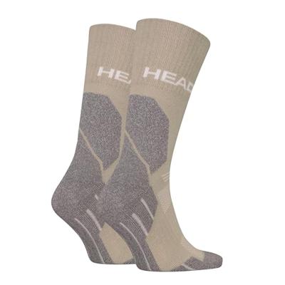 HEAD Wandelsokken All Climates Hiking Crew 2-pack Taupe-43/46