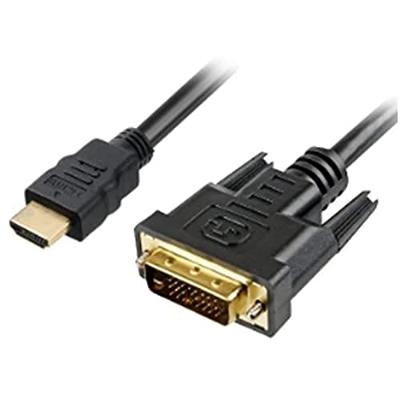 Sharkoon hdmi > dvi-d (24+1) kabel (zwart, 1 meter)