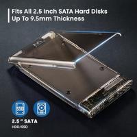 Externe Harde Schijf Ewent ew7068 Transparant 2,5" - thumbnail