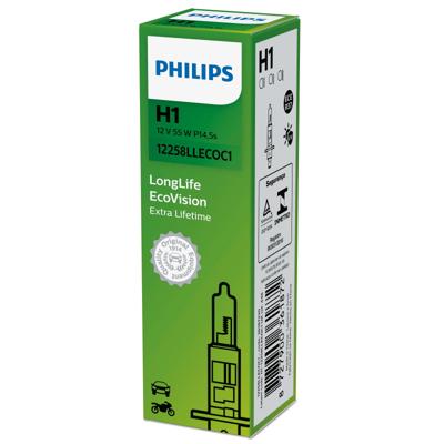 Philips Hoofdlamp h-1-longlife 12 volt ecoline