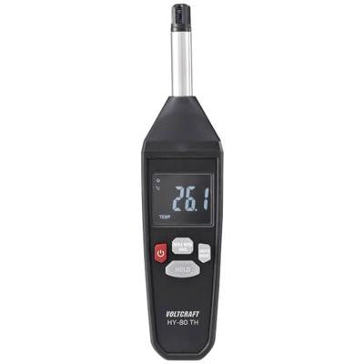 VOLTCRAFT HY-80 TH Luchtvochtigheidsmeter (hygrometer) 0 % Hrel 100 % Hrel Set hygrometer