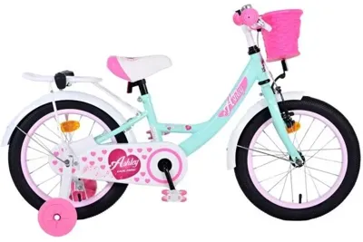 Volare ashley kinderfiets - meisjes - 16 inch - groen Volare ashley kinderfiets - meisjes - 16 inch - groen