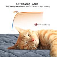 Nobleza Vetbed voor hond en kat - Fleece - 60x45 cm - thumbnail