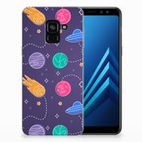Samsung Galaxy A8 (2018) Silicone Back Cover Space - thumbnail