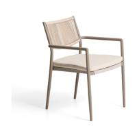 Kave Home Argasi tuinstoel Taupe - thumbnail