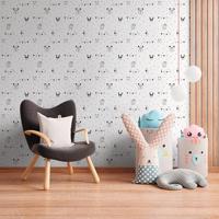 AS Creation Little Love zwart behang | 381382 - thumbnail