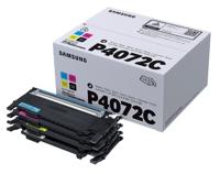 Samsung CLT-P4072C zwarte/cyaan/magenta/gele tonercartridges, 4-pack - thumbnail