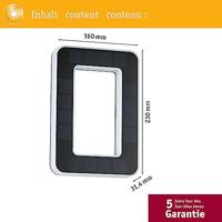 Paulmann 79851 4000870798515 Huisnummerlamp op zonne-energie Energielabel: G (A - G) 0.20 W Warmwit Zwart - thumbnail