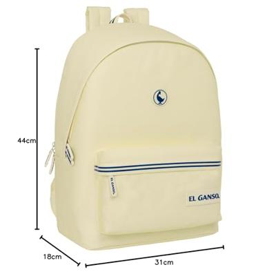Laptoptas El Ganso Basics Beige 31 x 44 x 18 cm Laptoptas El Ganso Basics Beige 31 x 44 x 18 cm