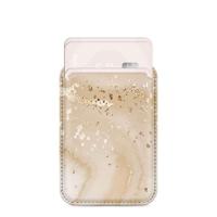MIO Gold Marble Magsafe Compatible Card Holder - thumbnail