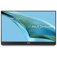 ASUS ZenScreen MB249C - 24 inch draagbare USB-monitor - Full HD 1920x1080, USB Type-C 60 Watt, HDMI, autorotatie, standaard, FreeSync - IPS-paneel, 16:9, anti-reflecterend, luidspreker, zwart - thumbnail
