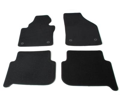 Automatten op maat - zwart velours - VW Touran I 2003-2015