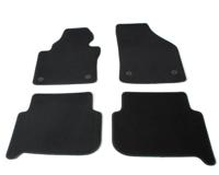 Automatten op maat - zwart velours - VW Touran I 2003-2015 - thumbnail