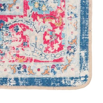 VidaXL Vloerkleed wasbaar anti-slip 160x230 cm meerkleurig - thumbnail