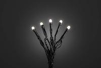 Micro LED lichtsnoer zwart met 200 warm witte lampen - thumbnail
