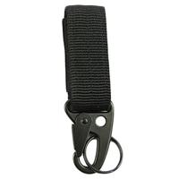 10ST Outdoor Camping Carabiner rugzak haken Olecranon MOLLE haak Survival Gear EDC nylon sleutelhanger gesp (zwart) - thumbnail