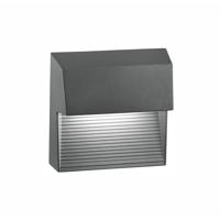 Lyora Vierkante wandlampKrypton 15cm grijs - 752250 - thumbnail