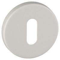 Sleutelrozet ø50x7mm paar zonder nokken wit - thumbnail